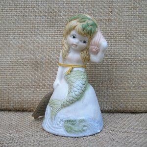 Vintage Jasco Mermaid on Rock Bell